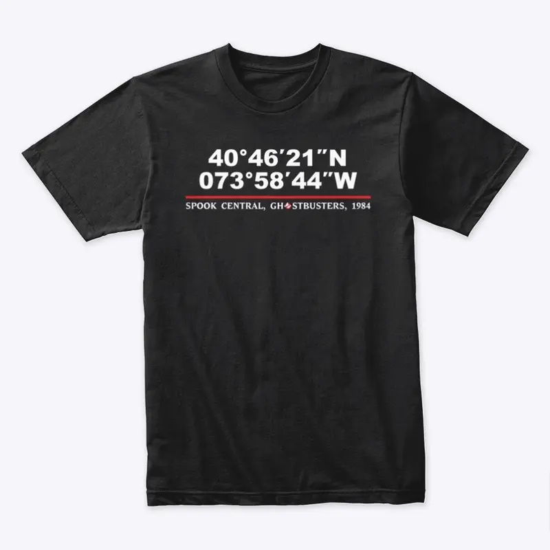 Spook Central Coordinates T-Shirt